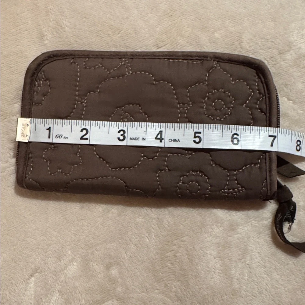 THIRTY-ONE Elegant Brown Fabric Wallet
